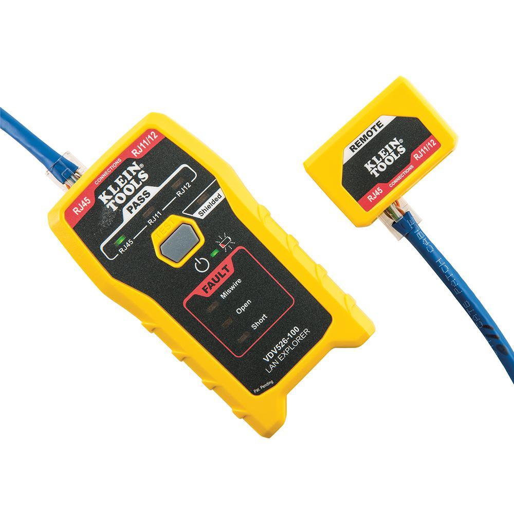 LAN Explorer Data Cable Tester with Remote - Super Arbor