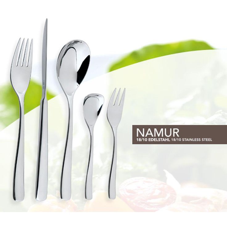 Namur 30-Piece Stainless Steel Flatware Set
