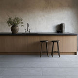 Glenbarr Concrete 22 MIL x 18.5 in. W x 37 in. L Waterproof Click Lock Luxury Vinyl Tile Flooring (457.2 sq. ft./pallet)