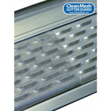 4 ft. x 5 in. Clean Mesh Aluminum Gutter Guard in White (25-per carton) - Super Arbor