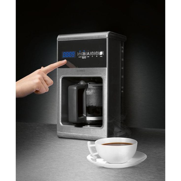 Caso Design Coffee One 10-Cup Stainless Residential Drip Coffee Maker