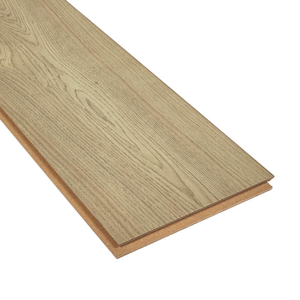 Outlast+ Waterproof Champagne Bay Oak 10 mm T x 7.48 in. W x 47.24 in. L Laminate Flooring (1079.65 sq. ft. / pallet)