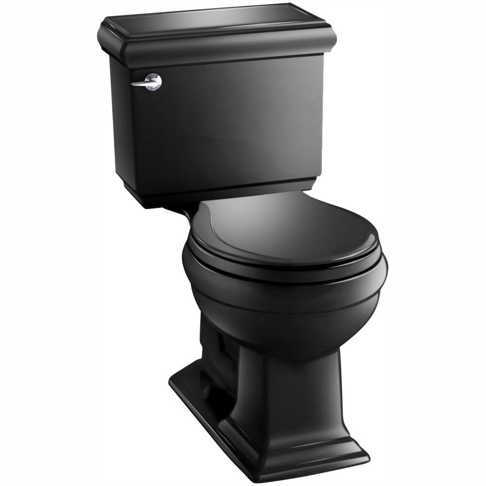 Memoirs Classic 2-Piece 1.28 GPF Single Flush Round Toilet with AquaPiston Flushing Technology in White - Super Arbor