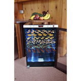 Pro-2400 24-Tray Black Food Dehydrator with Temperature Control