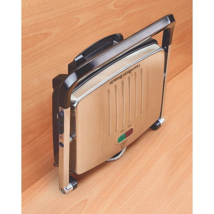 Stainless Steel Panini Press and Indoor Grill