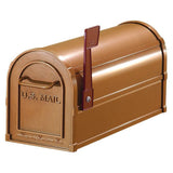 4800 Series Post-Mount Antique Rural Mailbox - Super Arbor