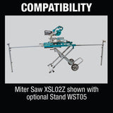 18-Volt X2 LXT Lithium-Ion 1/2 in. Brushless Cordless 7-1/2 in. Dual Slide Compound Miter Saw (Tool-Only)