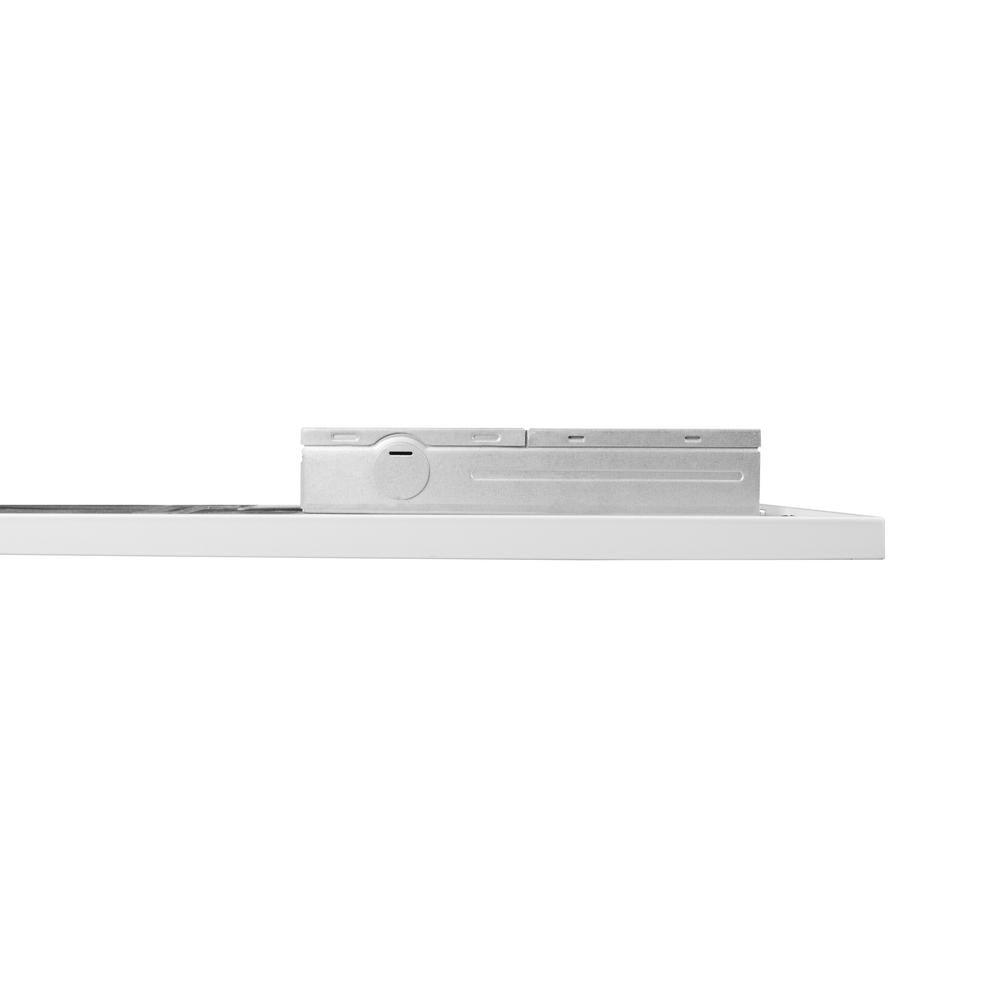 2 ft. x 2 ft. 28-Watt Powder Coated Flat Panel Integrated LED Troffer (4000K) - Super Arbor