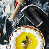Better Chef 6-in Cord 2-Speed Black Hand Mixer