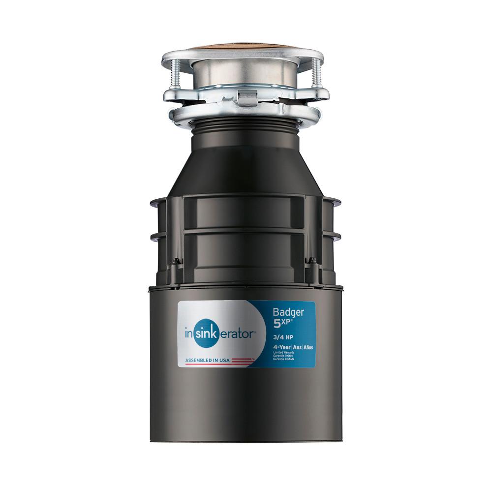 InSinkErator 1/2 HP Badger 5 Continuous Feed Garbage Disposal