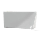 8 in. Smart Display with Google Assistant - White Front/Gray Back - Super Arbor