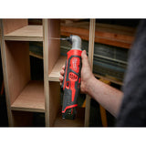 M12 12-Volt Lithium-Ion Cordless 1/4 in. Right Angle Hex Impact Driver (Tool-Only) - Super Arbor