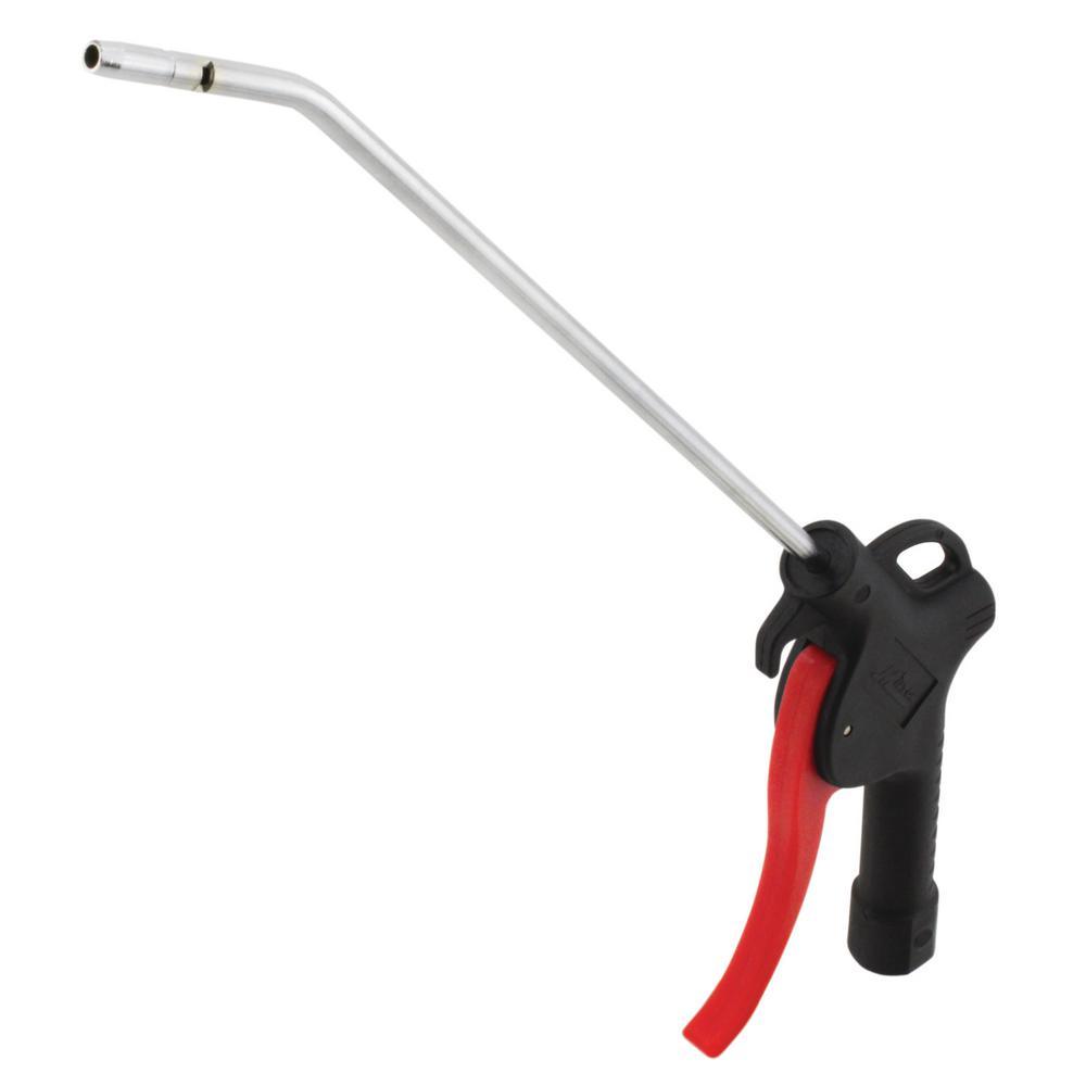90 Maximum PSI Pistol Grip Blow Gun with 10 in. Extended Reach Safety Tip - Super Arbor