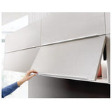 Anthracite 107¬∞ Lift-Up Hinge Air System, Medium-Duty Soft-Close Vertical Opening Hinge (1-Pair) - Super Arbor