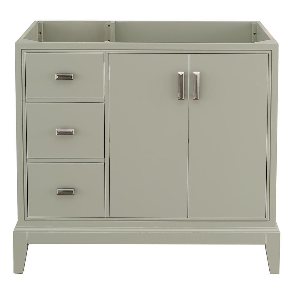 Shaelyn 30 in. W x 21.75 in. D Vanity Cabinet Only in White - Super Arbor