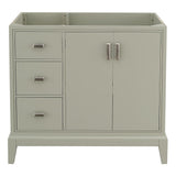 Shaelyn 30 in. W x 21.75 in. D Vanity Cabinet Only in White - Super Arbor