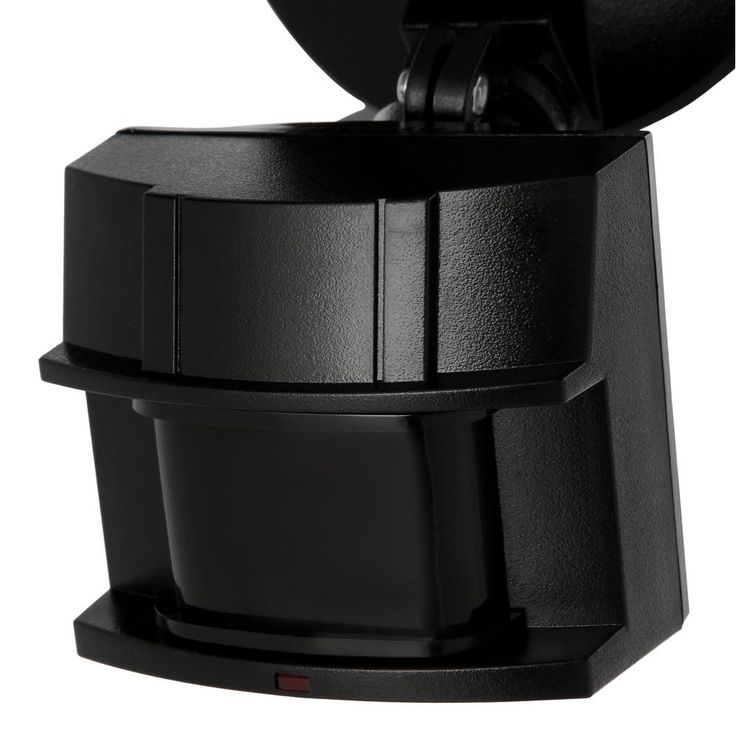 Defiant 110 Degree Black Motion Activated Outdoor Flood Light