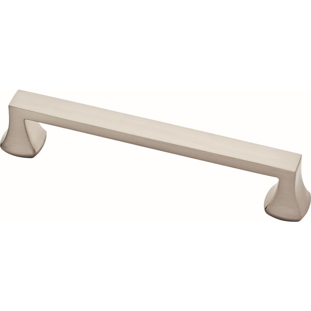 Mandara 5-1/16 in. (128mm) Center-to-Center Satin Nickel Drawer Pull (25-Pack) - Super Arbor