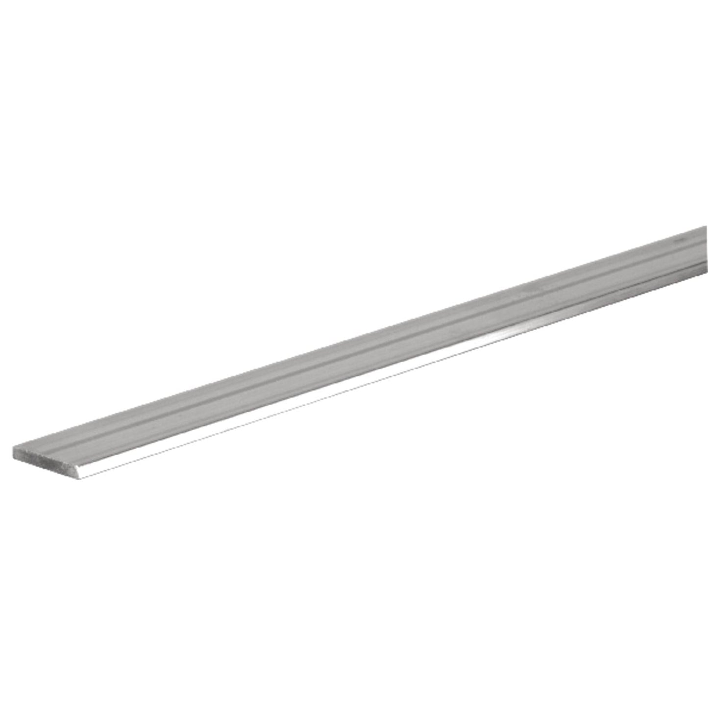 Boltmaster 0.125 in. x 1 in. x 6 ft. Weldable Aluminum Flat Bar, 1-Pack