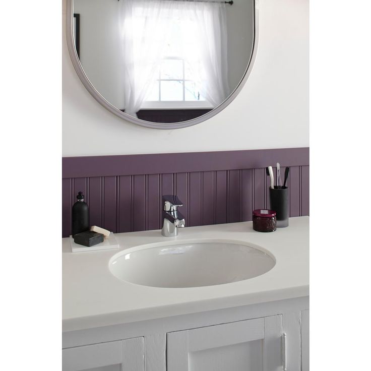 STERLING Wescott Under-Mounted Vitreous China Bathroom Sink in White with Overflow Drain