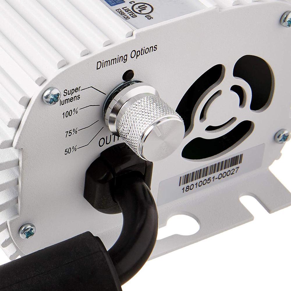 400-Watt Digital Dimmable Ballast 120/240-Volt for Grow Lights - Super Arbor