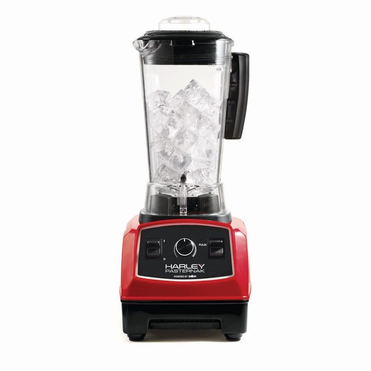 67.6 oz. 50-Speed Compact Harley Pasternak Red with Stainless Steel Blades Countertop Power Blender