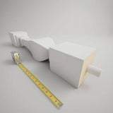 Ekena Millwork Fiberthane 700 Series 30 in. H x 5 in. W White Resin Stair Baluster