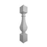 Ekena Millwork Fiberthane 700 Series 30 in. H x 5 in. W White Resin Stair Baluster