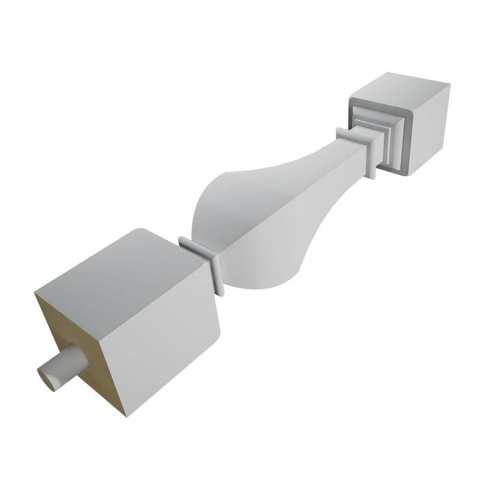 Ekena Millwork Fiberthane 700 Series 30 in. H x 5 in. W White Resin Stair Baluster