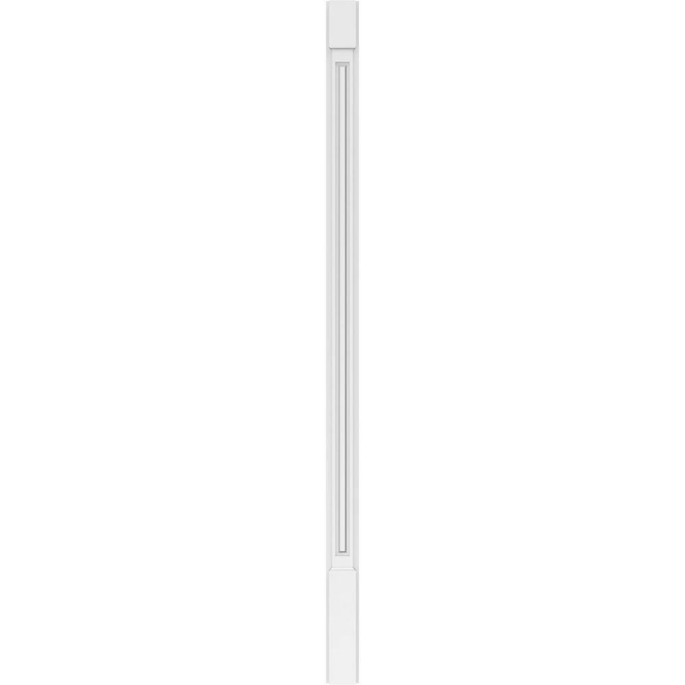 Ekena Millwork 2 in. D x 4 in. W x 82 in. L Primed Polyurethane Pilaster 1- Pack