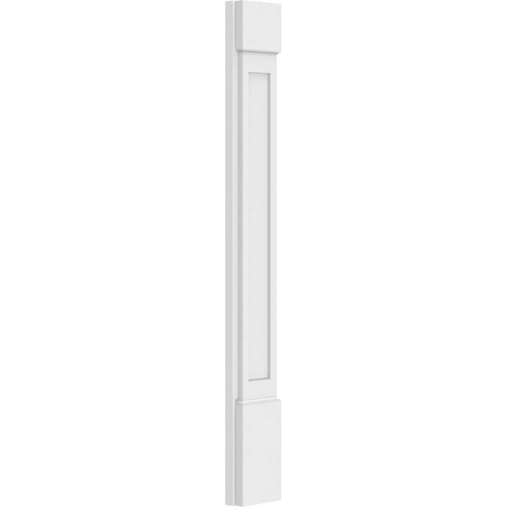 Ekena Millwork 2 in. D x 6 in. W x 48 in. L Primed Polyurethane Pilaster 1-Pack