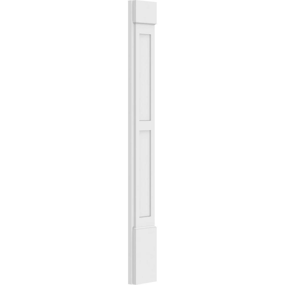 Ekena Millwork 2 in. D x 7 in. W x 60 in. L Primed Polyurethane Pilaster 1- Pack