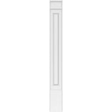 Ekena Millwork 2 in. D x 7 in. W x 60 in. L Primed Polyurethane Pilaster 1- Pack