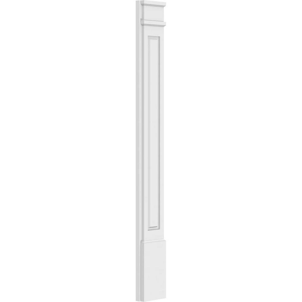 Ekena Millwork 2 in. D x 7 in. W x 60 in. L Primed Polyurethane Pilaster 1- Pack