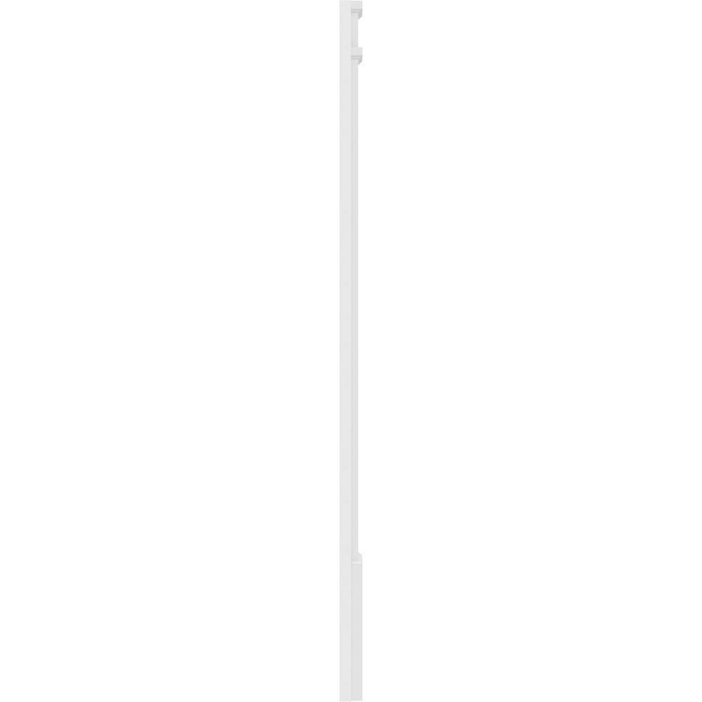 Ekena Millwork 2 in. D x 8 in. W x 60 in. L Primed Polyurethane Pilaster 1- Pack