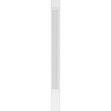 Ekena Millwork 2 in. D x 8 in. W x 96 in. L Primed Polyurethane Pilaster 1- Pack
