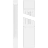Ekena Millwork 2 in. D x 8 in. W x 96 in. L Primed Polyurethane Pilaster 1- Pack