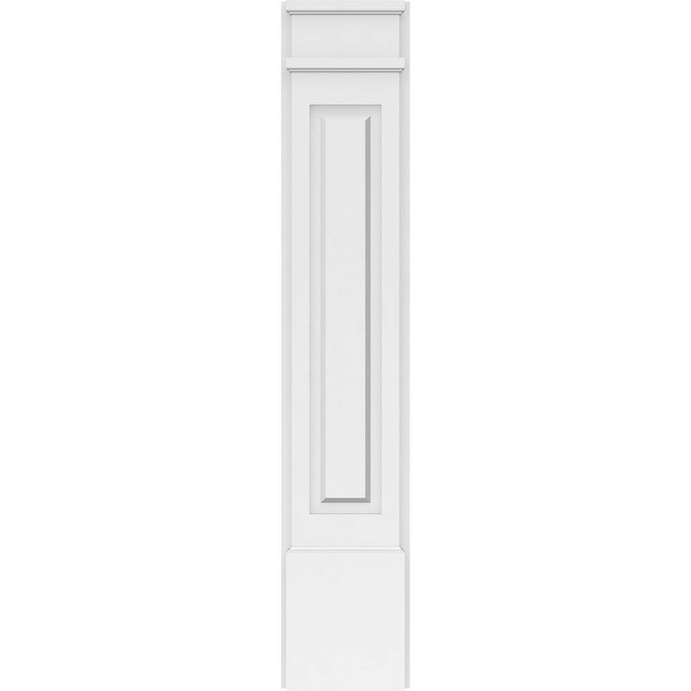 Ekena Millwork 2 in. D x 9 in. W x 48 in. L Primed Polyurethane Pilaster 1- Pack