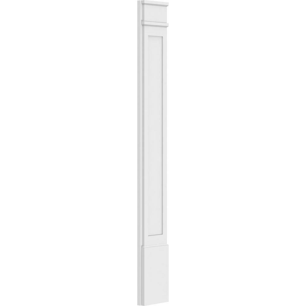Ekena Millwork 2 in. D x 9 in. W x 72 in. L Primed Polyurethane Pilaster 1- Pack