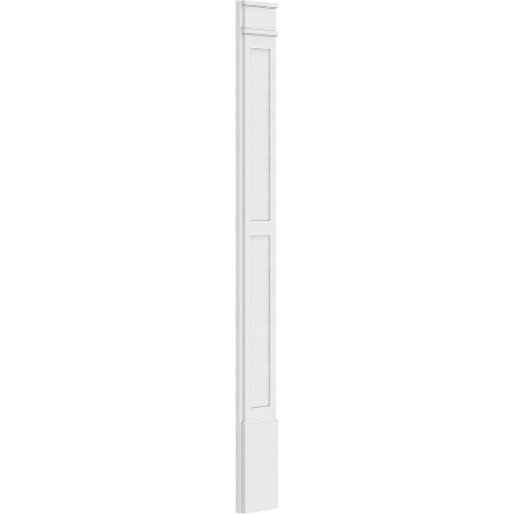 Ekena Millwork 2 in. D x 9 in. W x 90 in. L Primed Polyurethane Pilaster 1- Pack