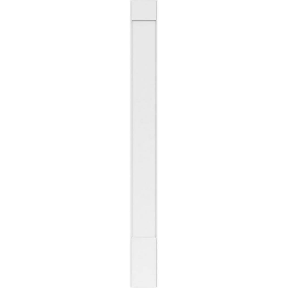 Ekena Millwork 2 in. D x 9 in. W x 96 in. L Primed Polyurethane Pilaster 1- Pack