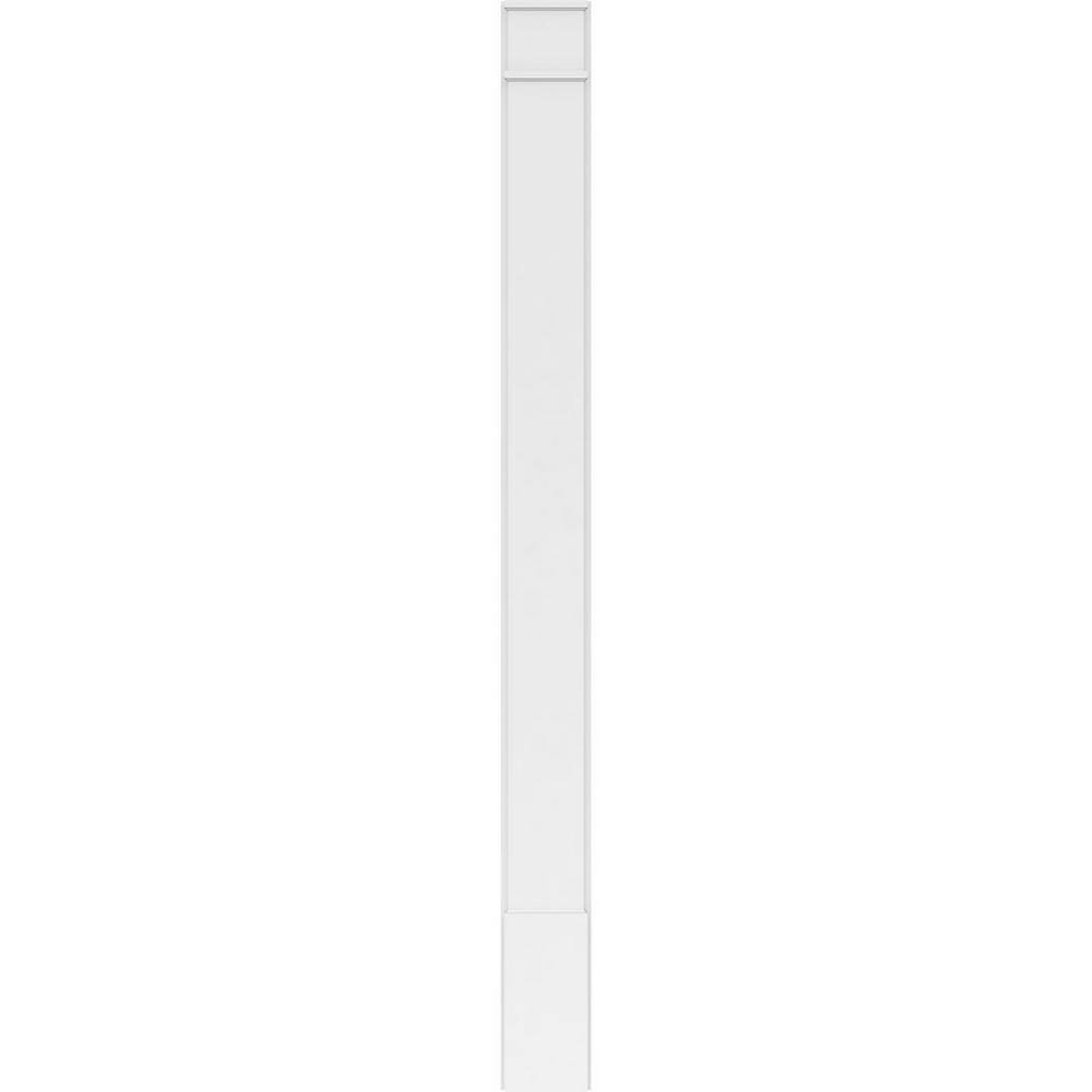 Ekena Millwork 2 in. D x 9 in. W x 108 in. L Primed Polyurethane Pilaster 1- Pack