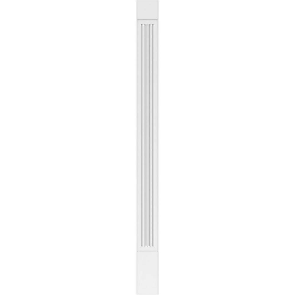 Ekena Millwork 2 in. D x 9 in. W x 120 in. L Primed Polyurethane Pilaster 1- Pack