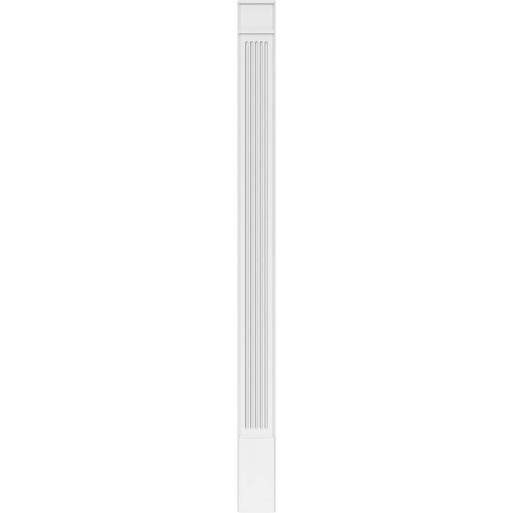 Ekena Millwork 2 in. D x 9 in. W x 120 in. L Primed Polyurethane Pilaster 1-Pack