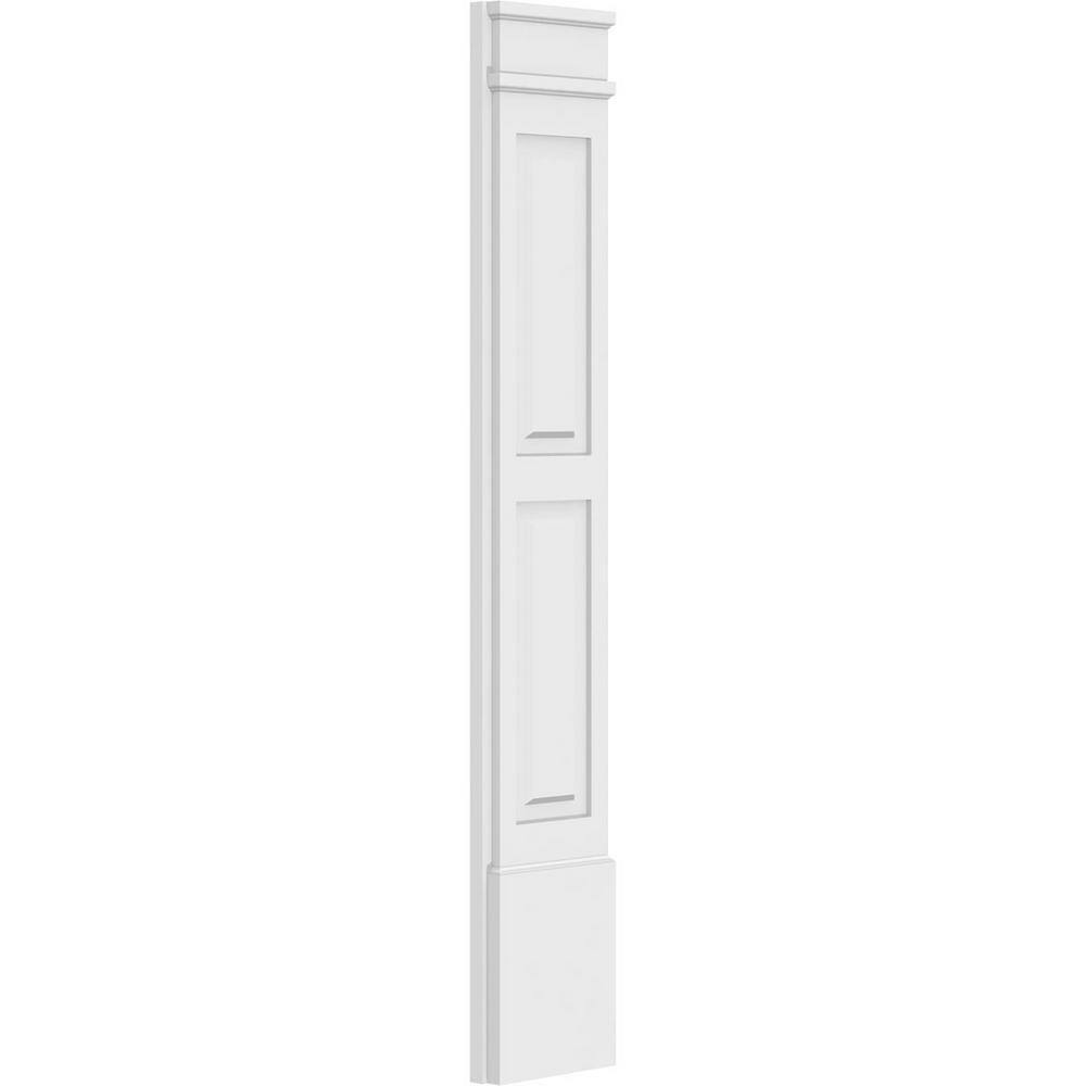Ekena Millwork 2 in. D x 10 in. W x 60 in. L Primed Polyurethane Pilaster 1- Pack