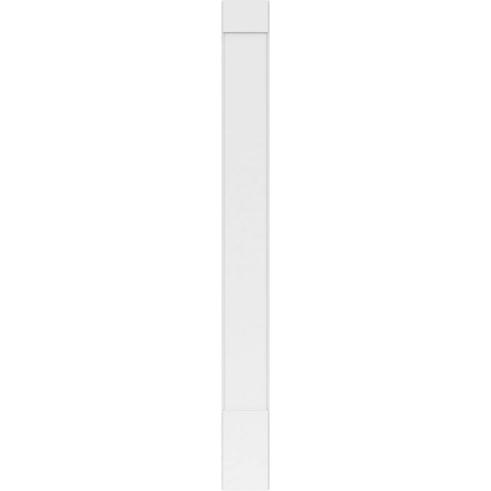 Ekena Millwork 2 in. D x 10 in. W x 102 in. L Primed Polyurethane Pilaster 1-Pack