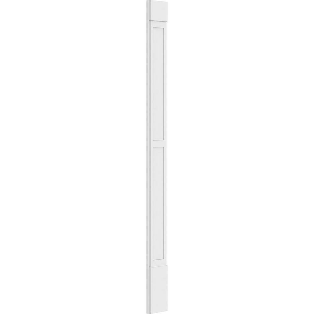 Ekena Millwork 2 in. D x 10 in. W x 120 in. L Primed Polyurethane Pilaster 1- Pack