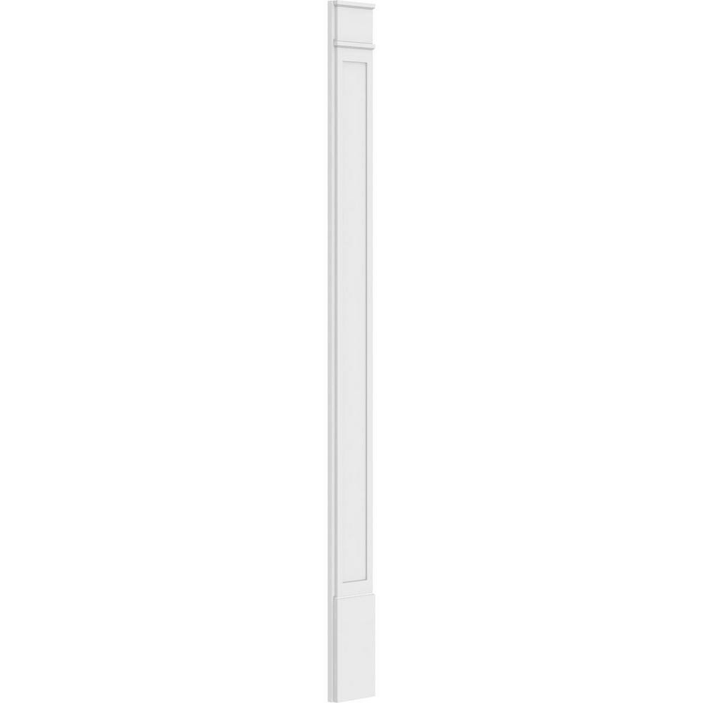 Ekena Millwork 2 in. D x 10 in. W x 120 in. L Primed Polyurethane Pilaster 1- Pack