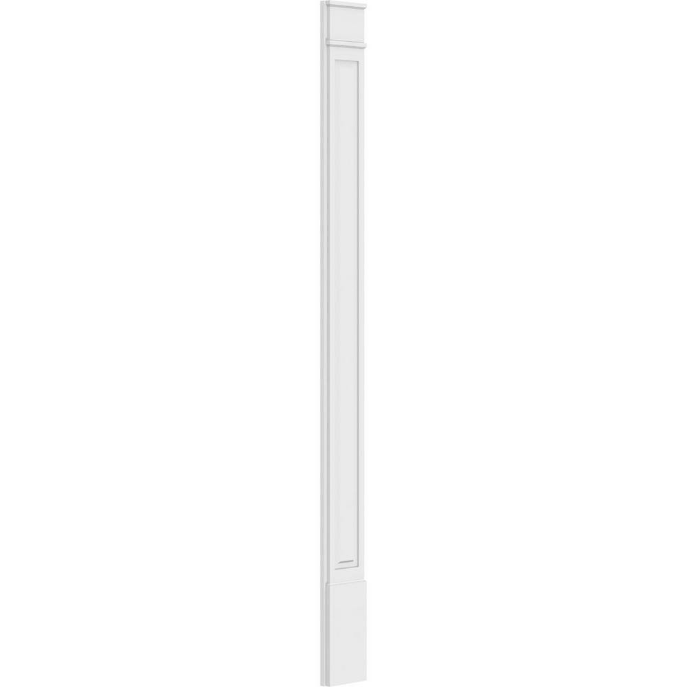 Ekena Millwork 2 in. D x 10 in. W x 120 in. L Primed Polyurethane Pilaster 1- Pack