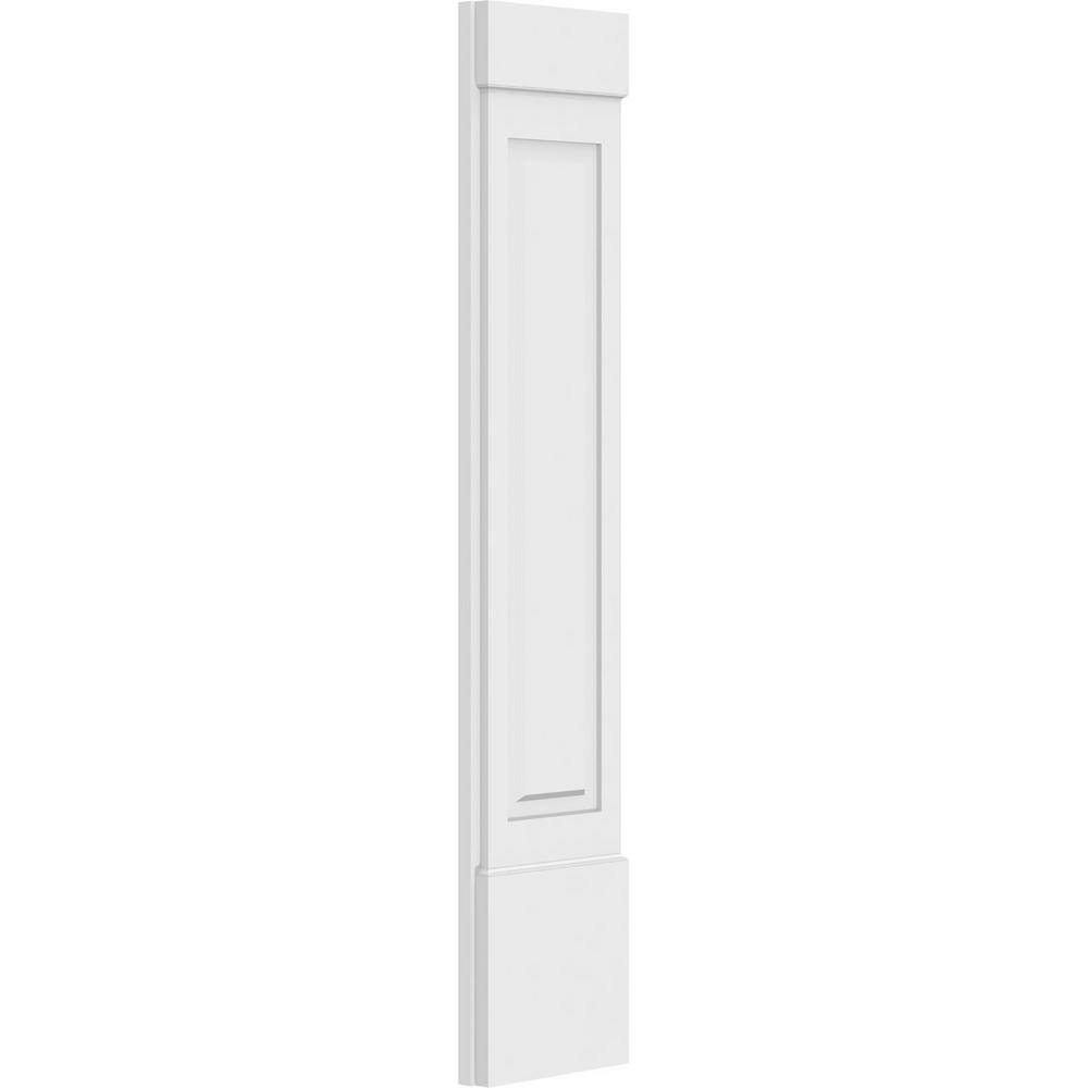 Ekena Millwork 2 in. D x 12 in. W x 60 in. L Primed Polyurethane Pilaster 1- Pack